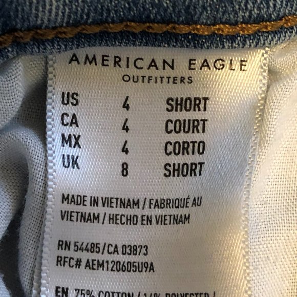 Womens Size 4 American Eagle Jeans - Picture 7 of 8